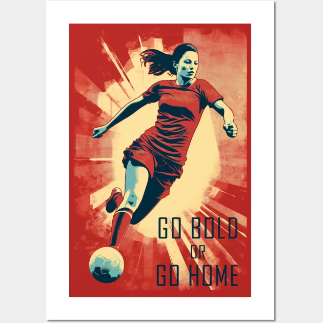 FIFA Women World Cup Poster Wall Art by GreenMary Design